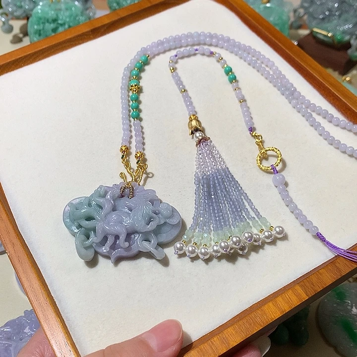 颈饰未镶嵌翡翠翡翠吊坠