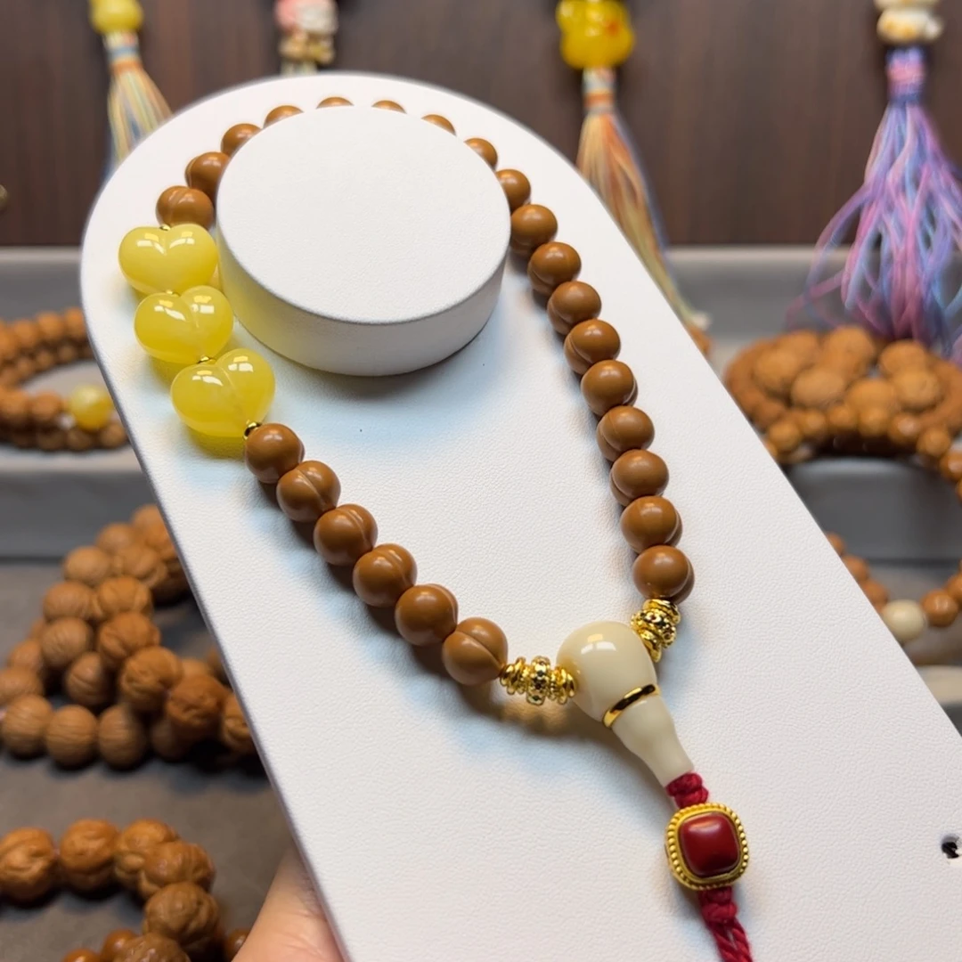 手串猴头核桃10.3屁桃