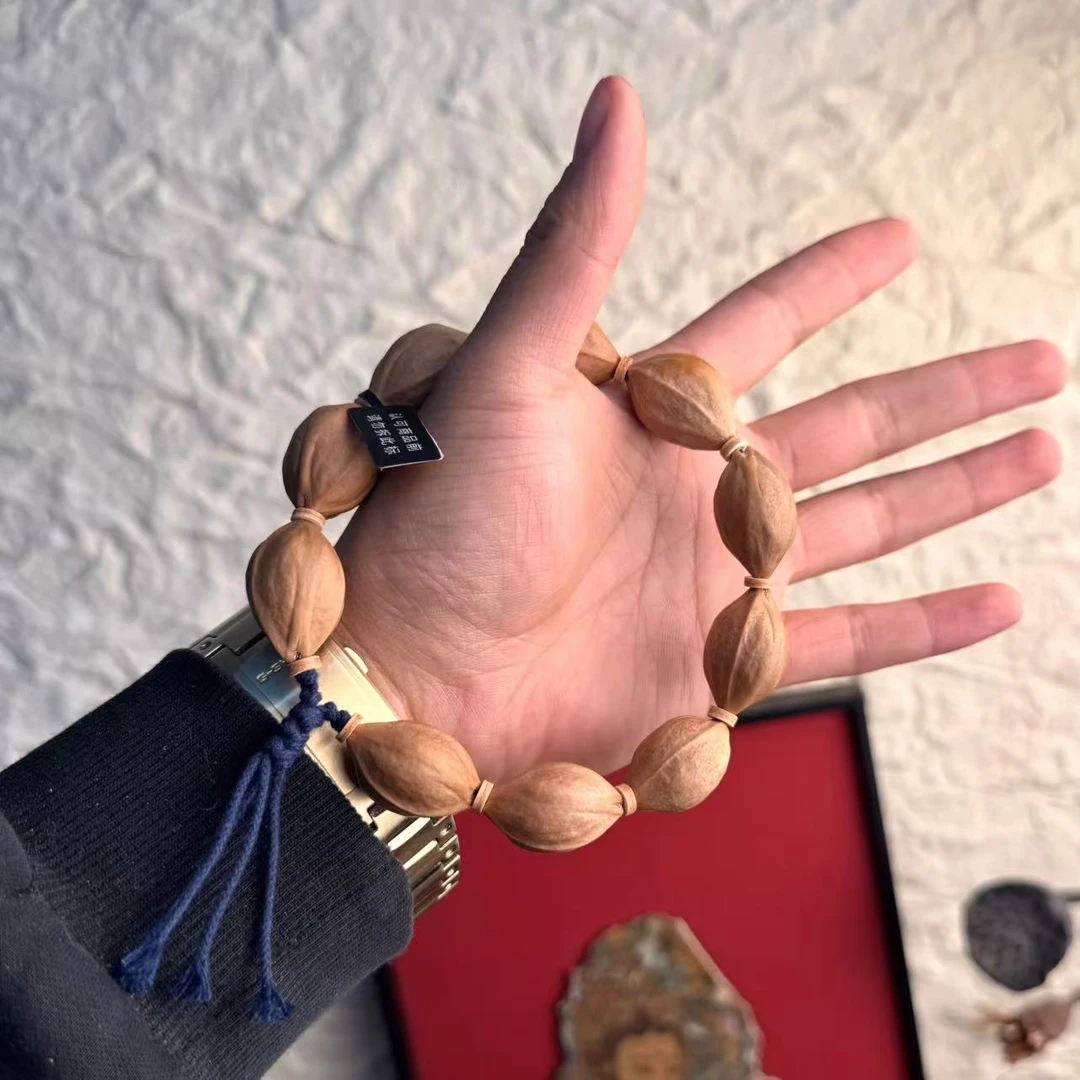 【17MM系列】正宗梅林铁核三花铁核素串