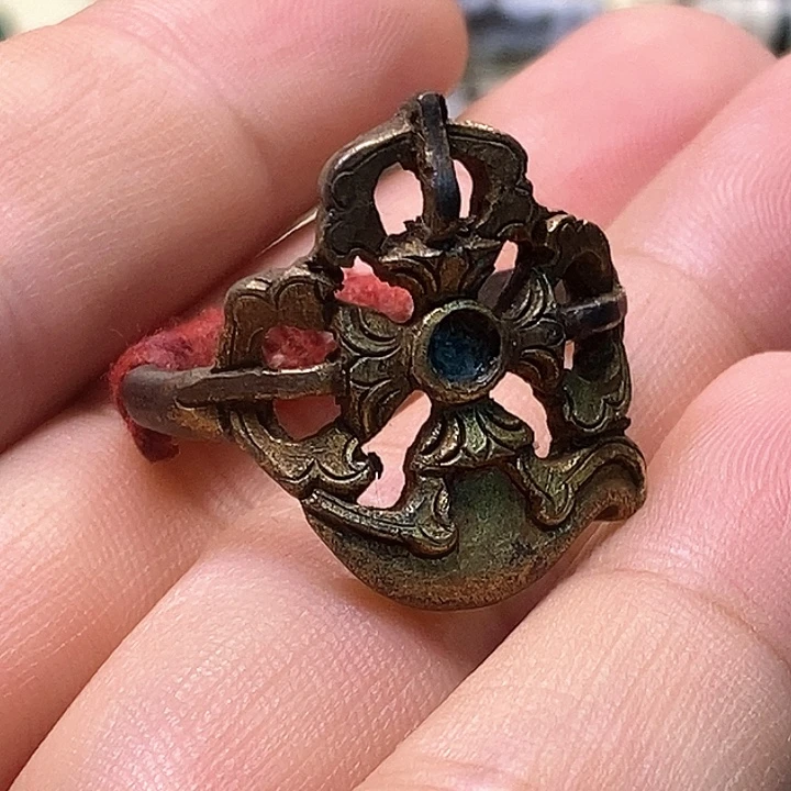 老铁鍐金戒指铁器