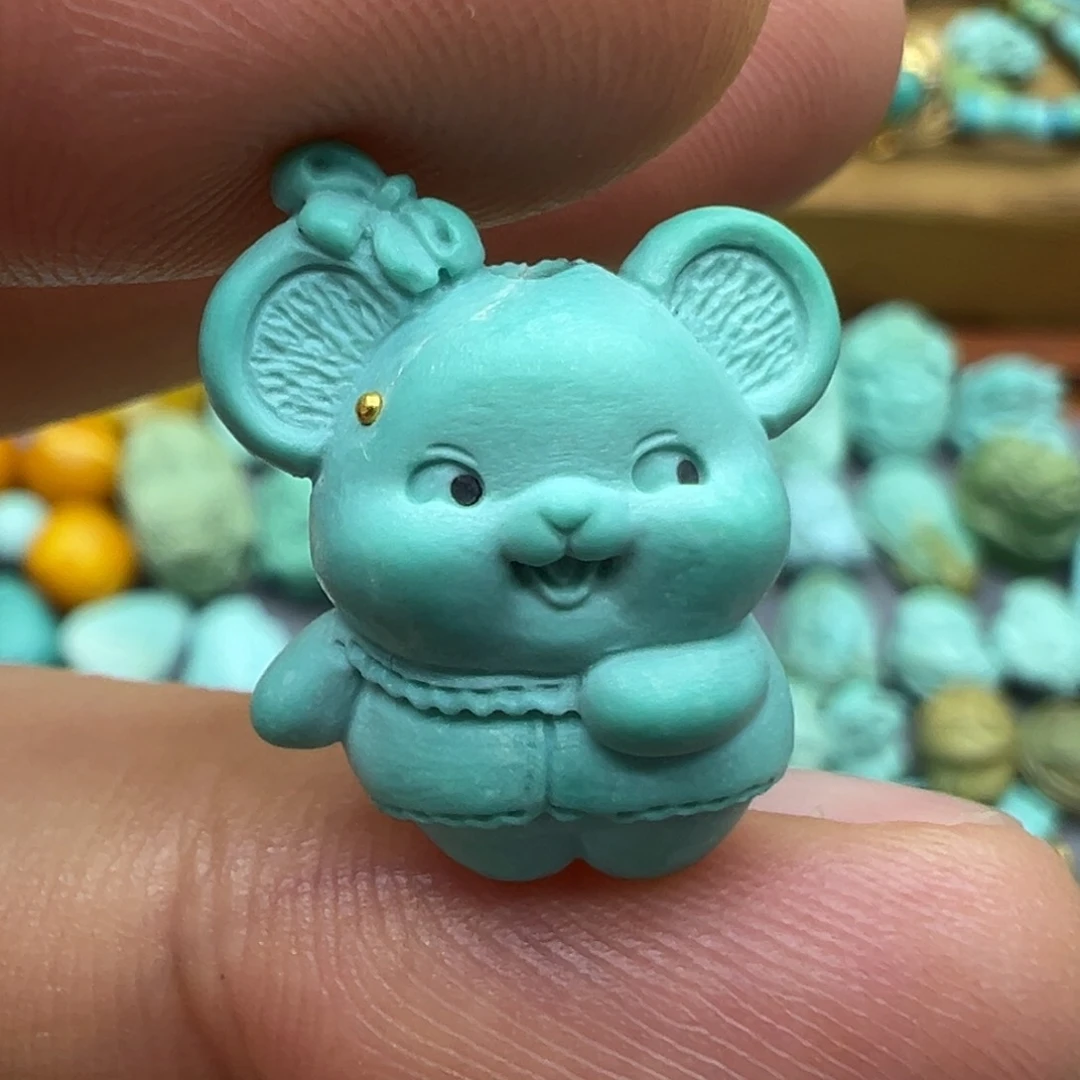 绿松石颈饰未镶嵌