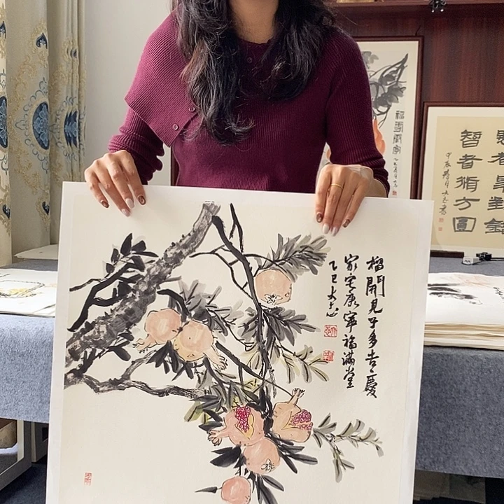 国画纯手绘国画写意作品