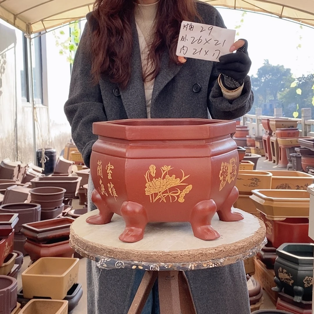 花盆紫砂紫砂花盆