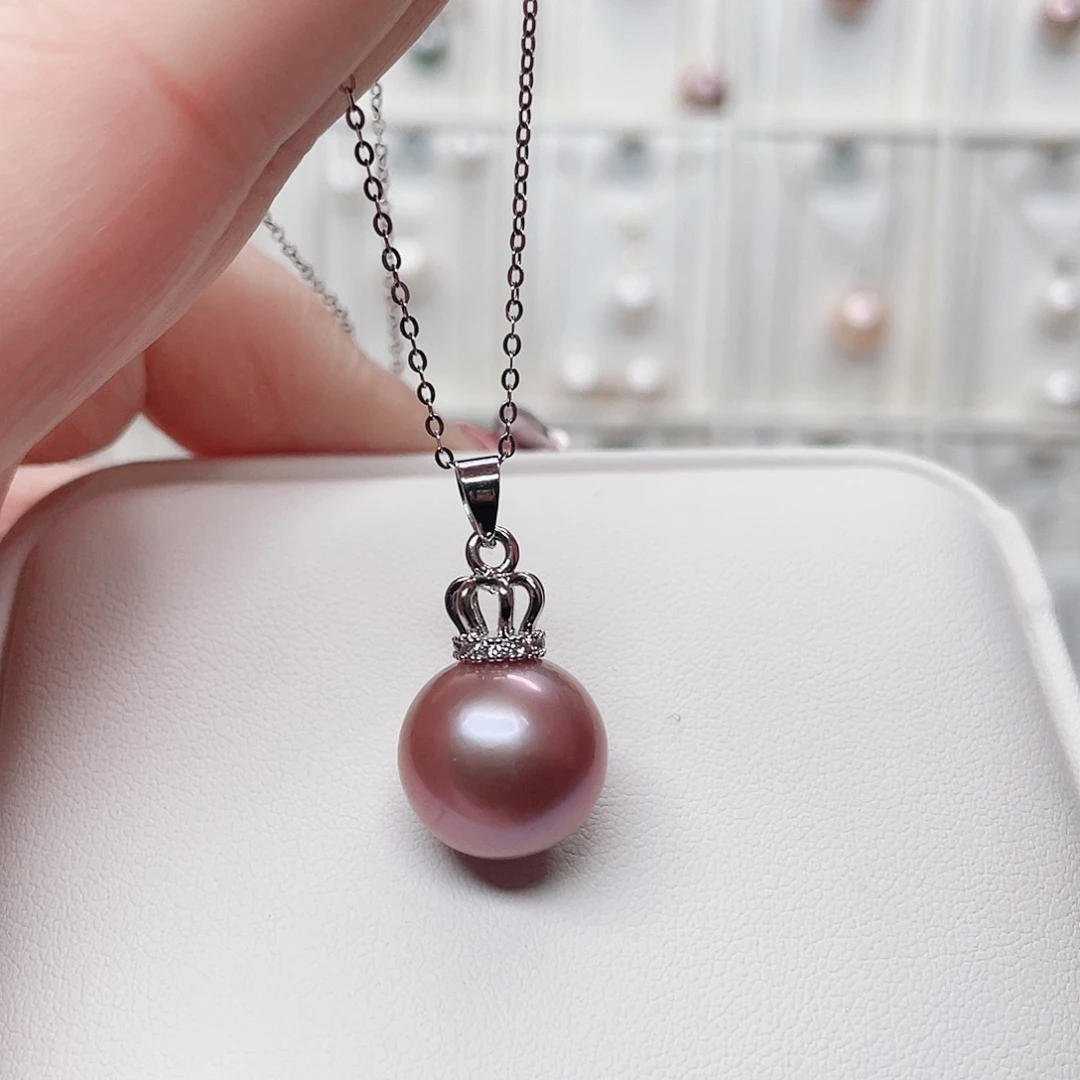 淡水珍珠吊坠(赠链)合金