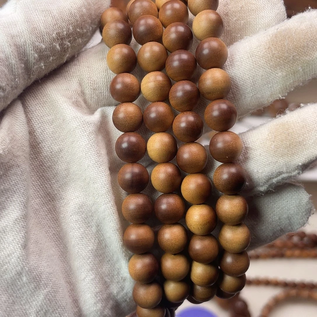 你***称檀香木手串/手链老山檀香沉水108