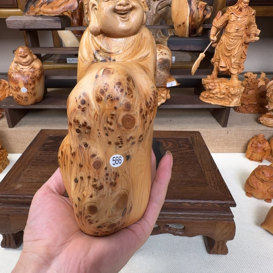 崖柏小木匠艺雕一物一拍