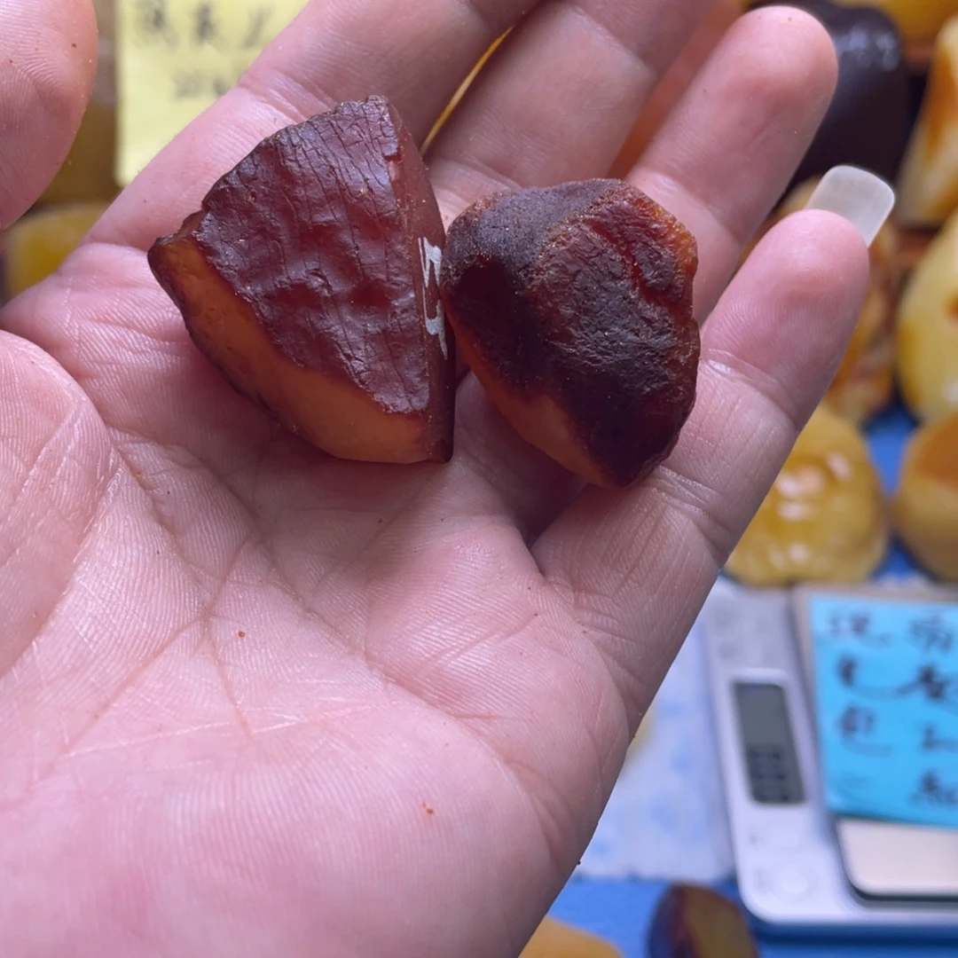 人***生定制琥珀未镶嵌123456789