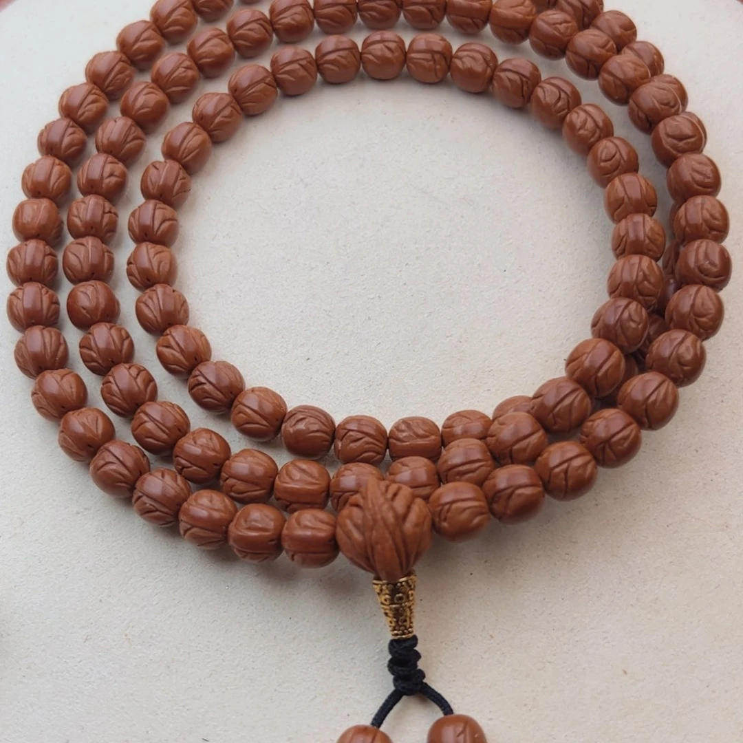 桃核手串写***1桃核光珠