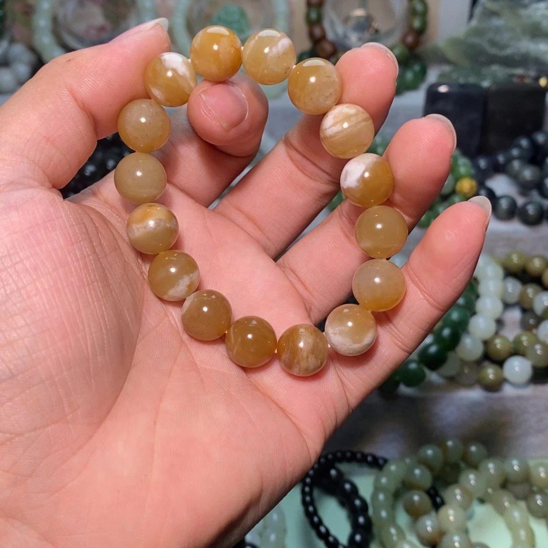 和田玉未镶嵌手串