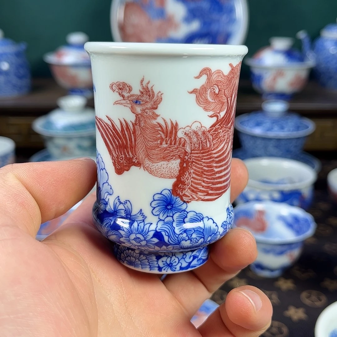 瓷片自成堂景德镇手工手绘