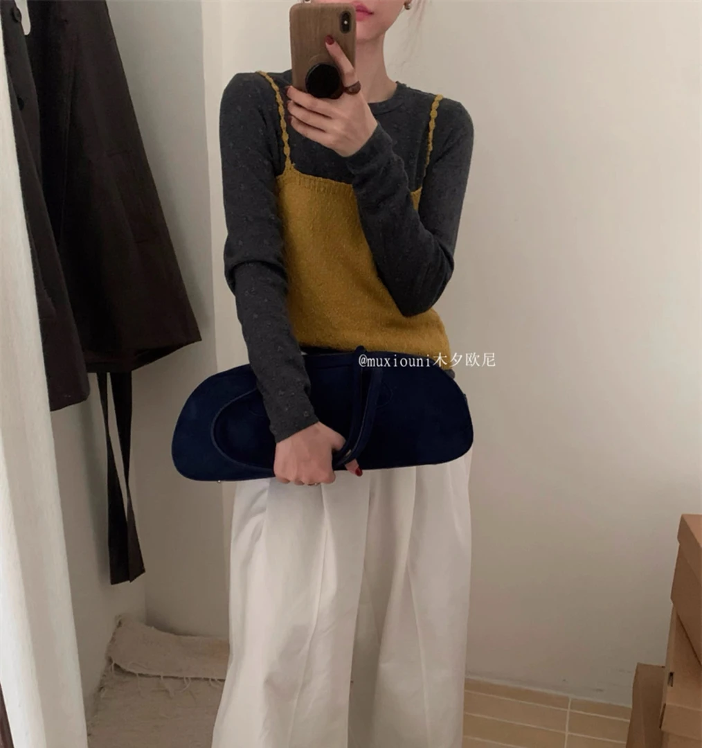 吊带毛衣  咻咻X2C4649