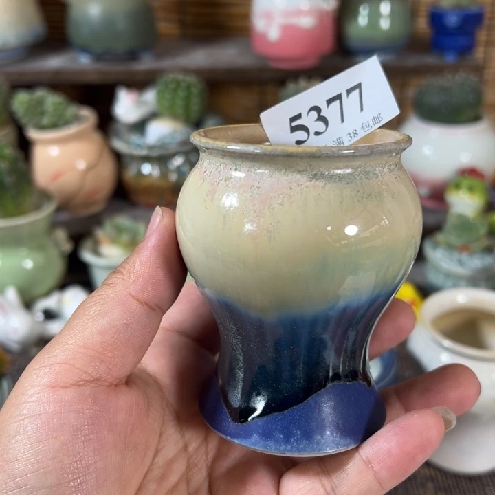 口5 手工花盆满30包邮