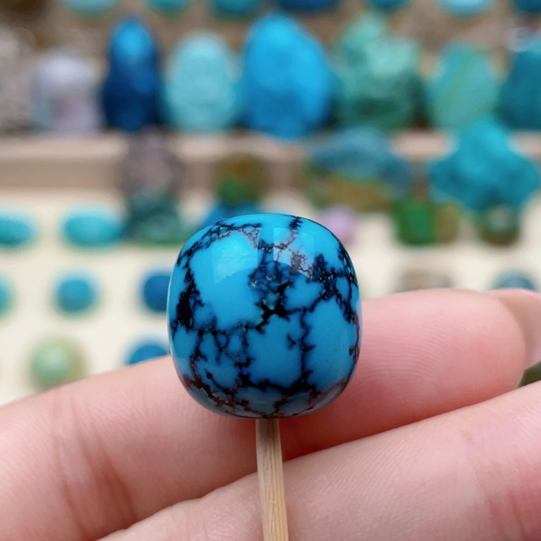 绿松石未镶嵌绿松石15.8*16mm