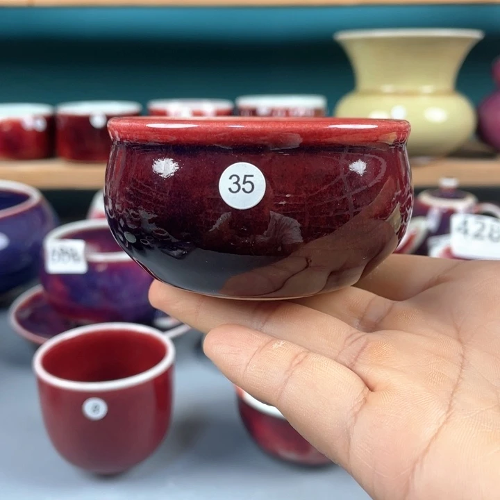 瓷片纯手工制作……微微瑕