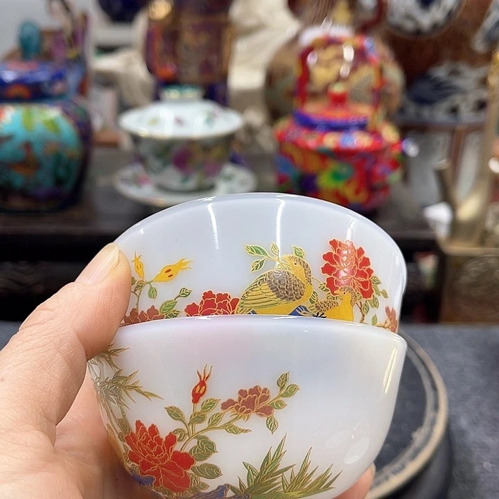 瓷片摆件家居设计风格