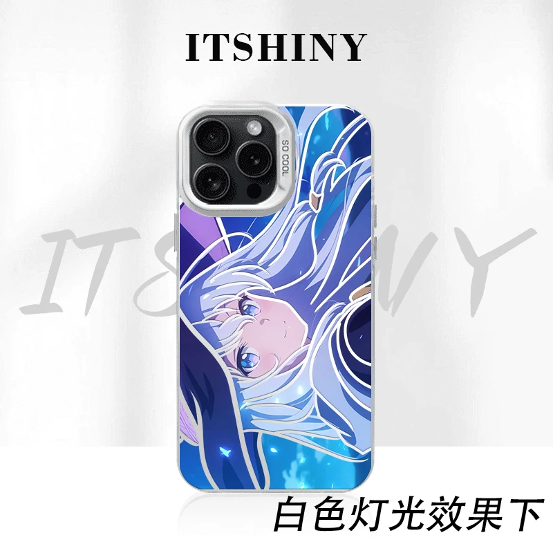 伊雷娜手机壳彩银二次元适用于苹果华为荣耀小米VIVOPPO