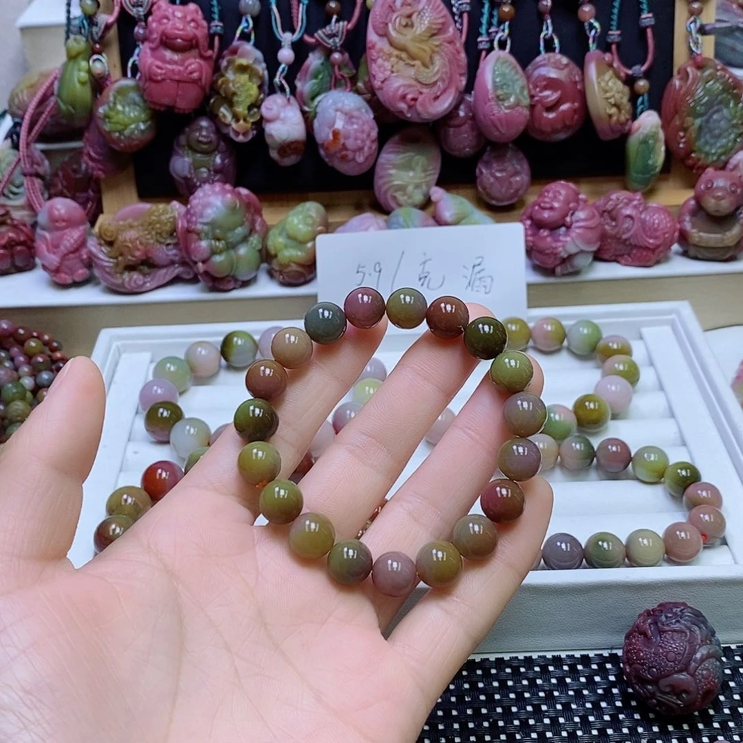 玛瑙/玉髓盐源玛瑙手串未镶嵌