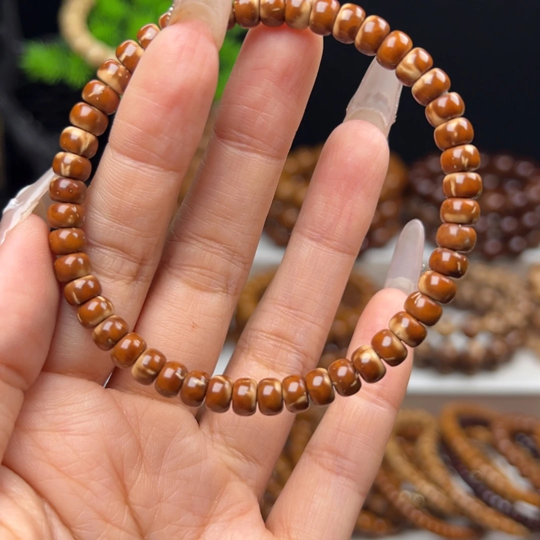 蓝***舍紫金鼠手串卡6实心花皮纯肉