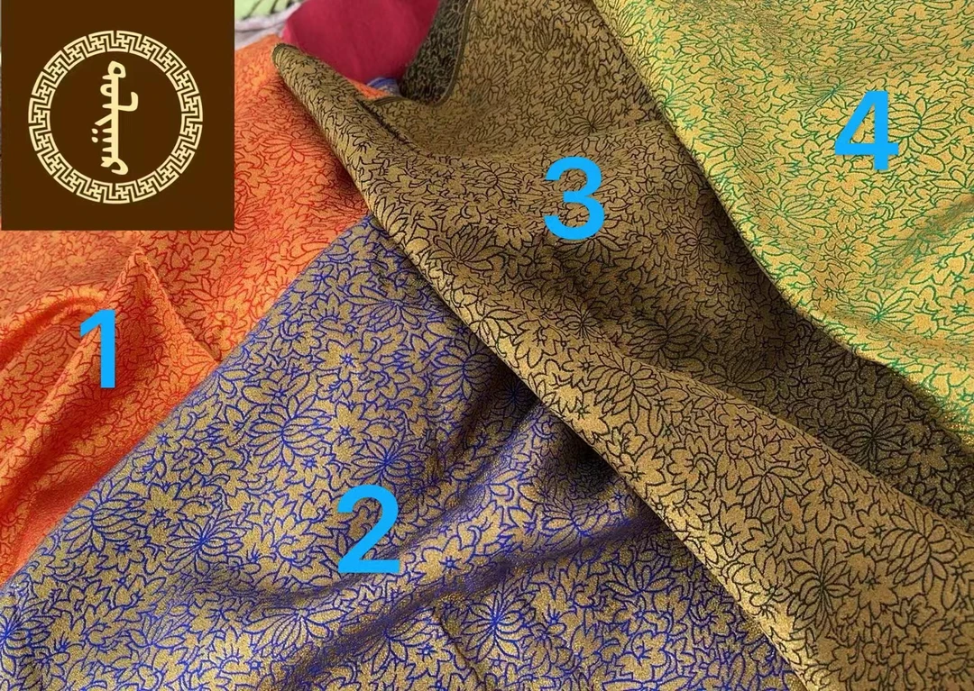 真丝斜剪浩日盖hurgai面料