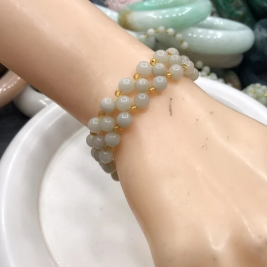 未镶嵌石英质玉珠宝半成品14