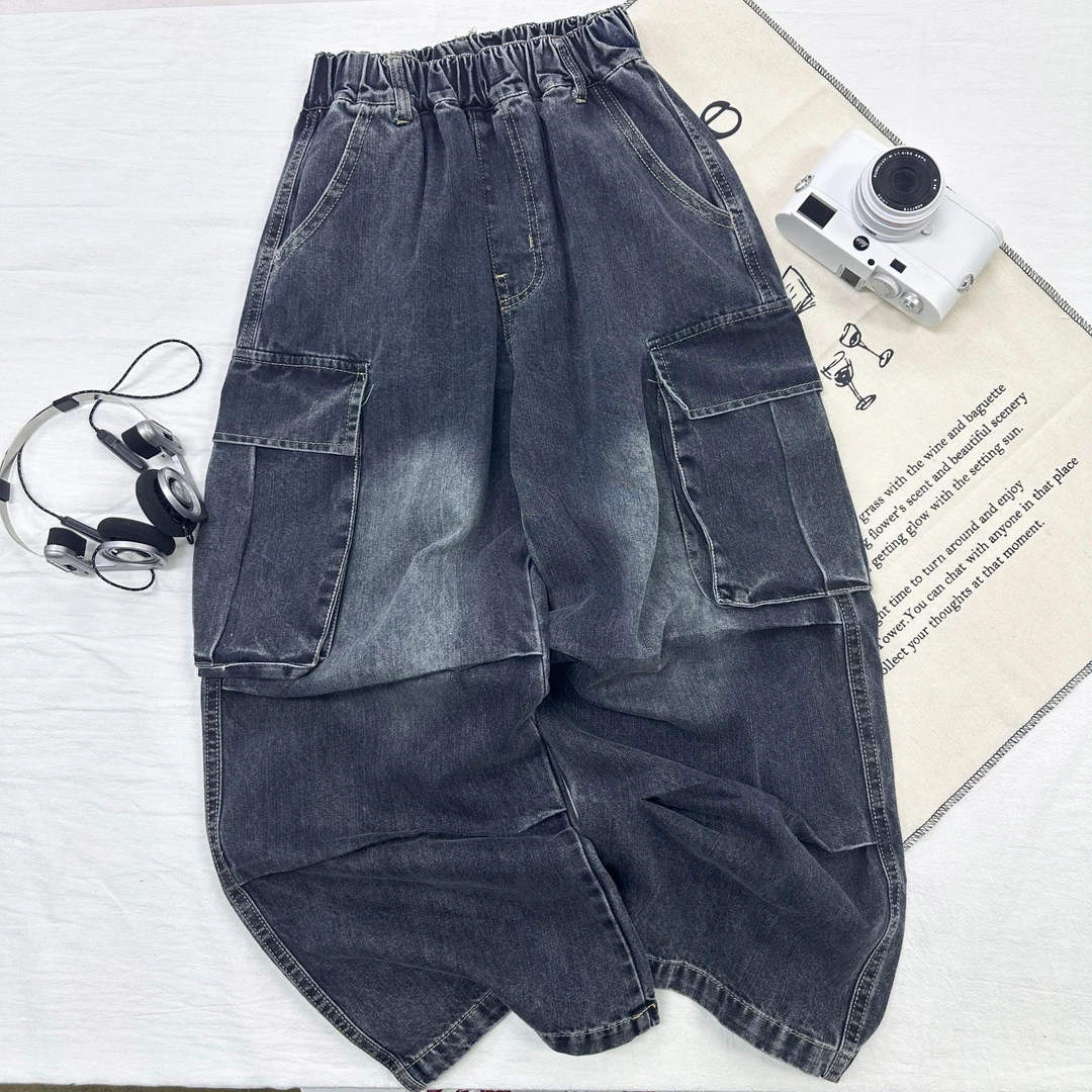 若大王时尚百搭童装牛仔长裤 25111