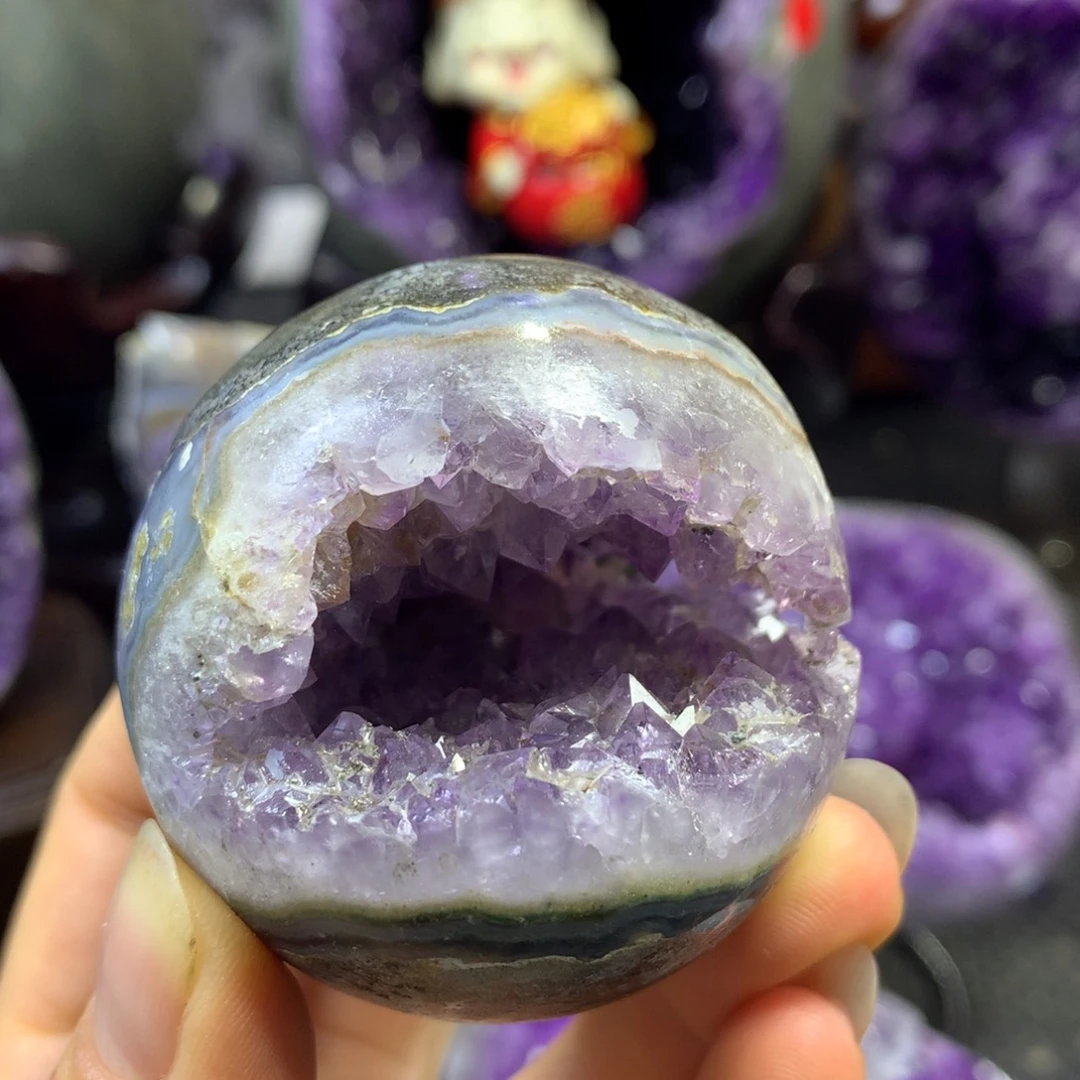 摆件月未镶嵌水晶