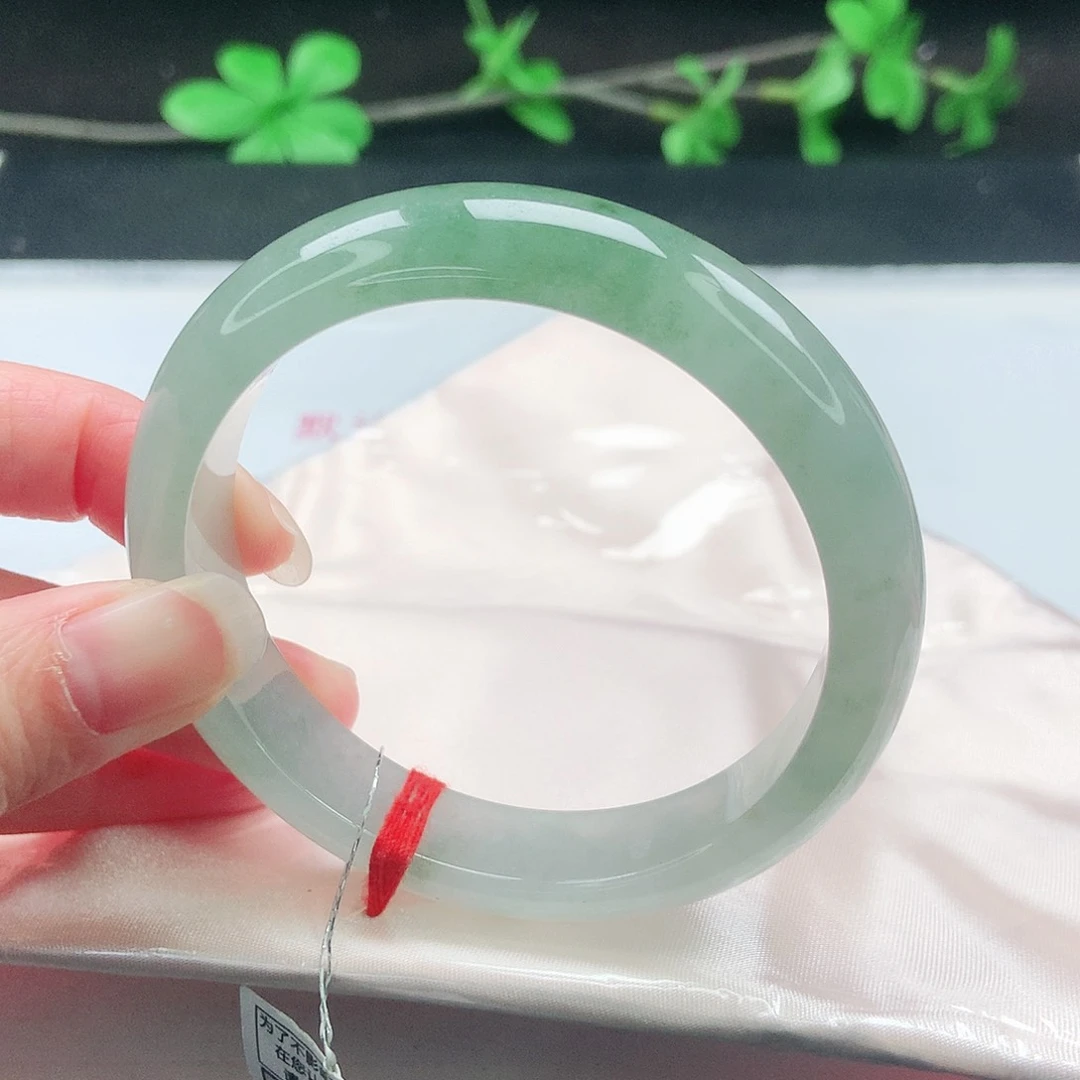 未镶嵌手镯翡翠58圈