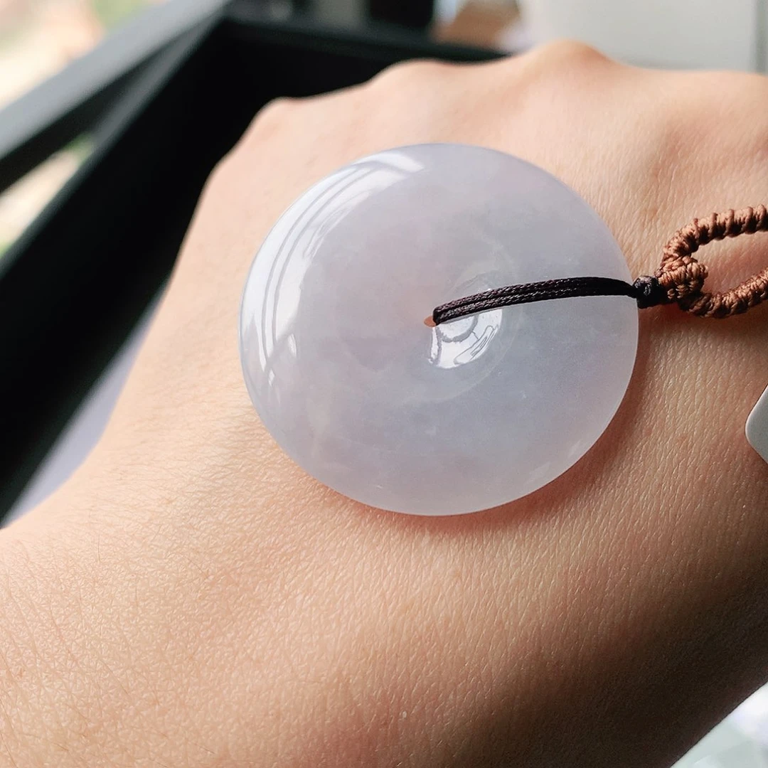 翡翠未镶嵌颈饰翡翠9，33.5/6.1