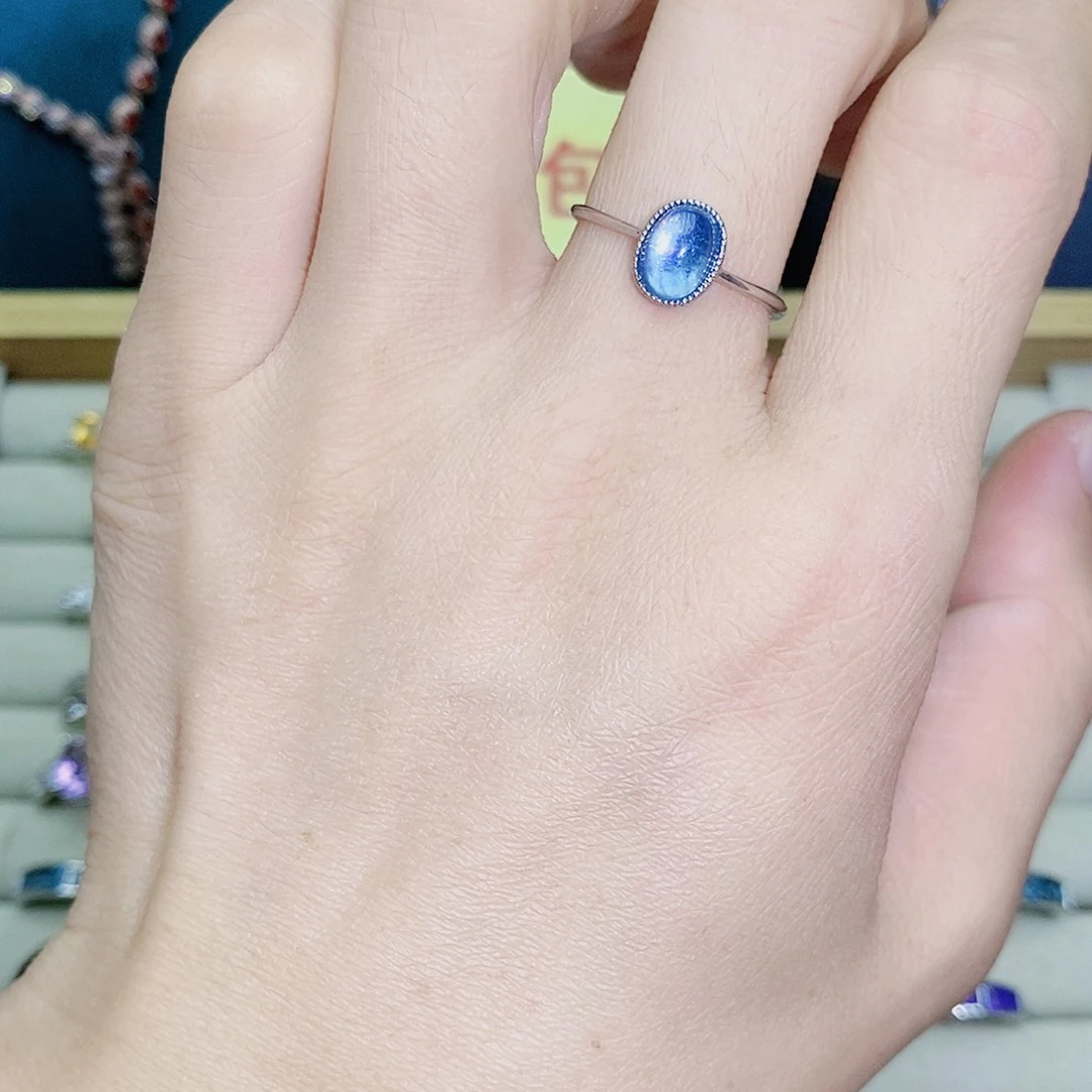 海蓝宝石戒圈未镶嵌