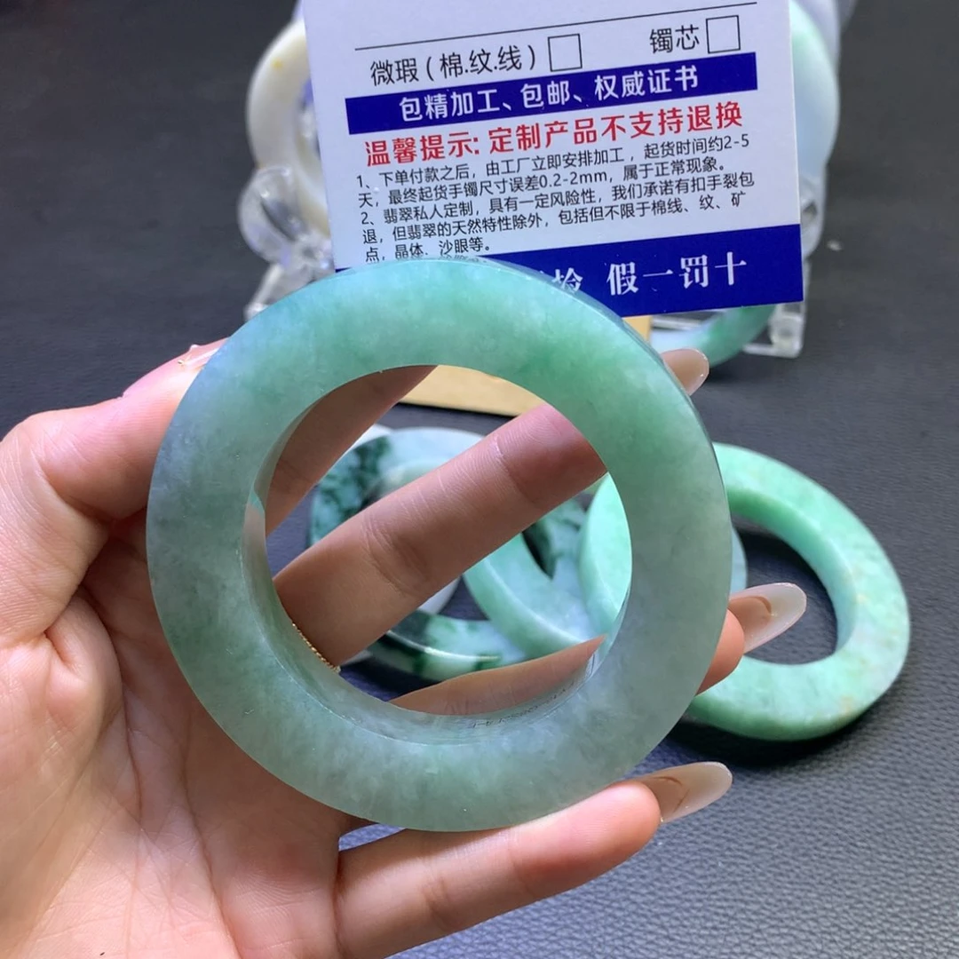 未镶嵌翡翠定制翡翠暖**姥