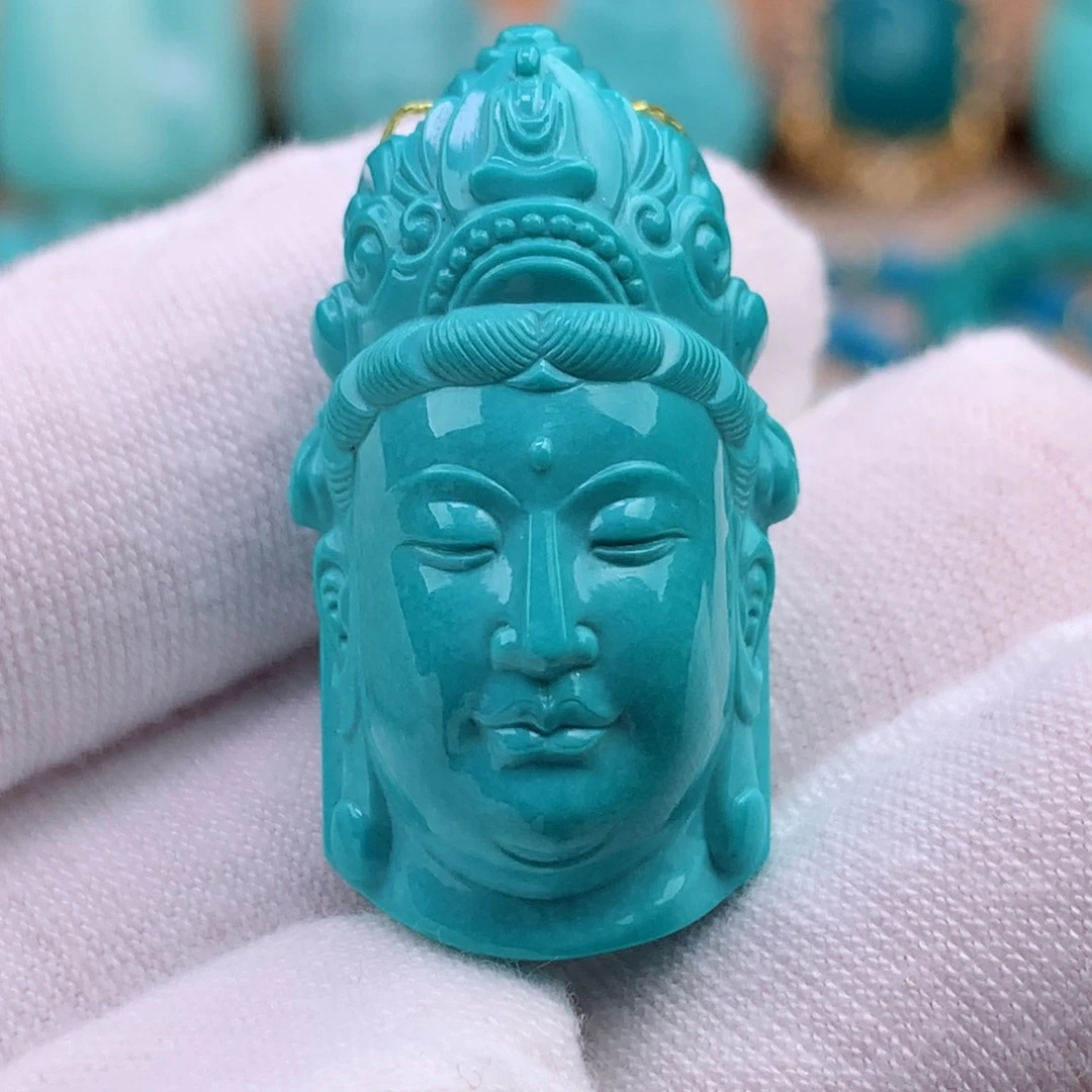 绿松石珠宝奇石未镶嵌