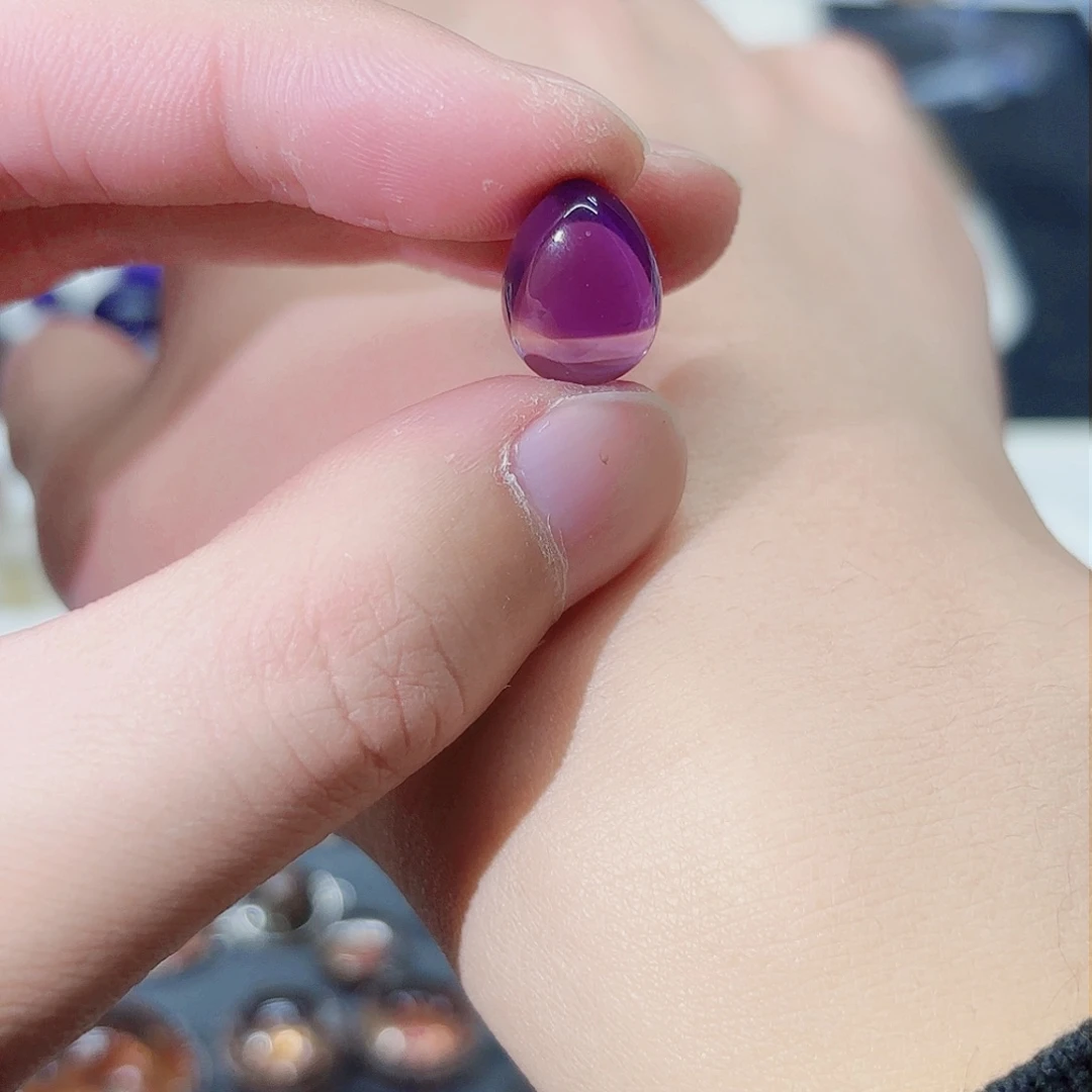 水晶珠宝半成品银S925镶嵌d***i