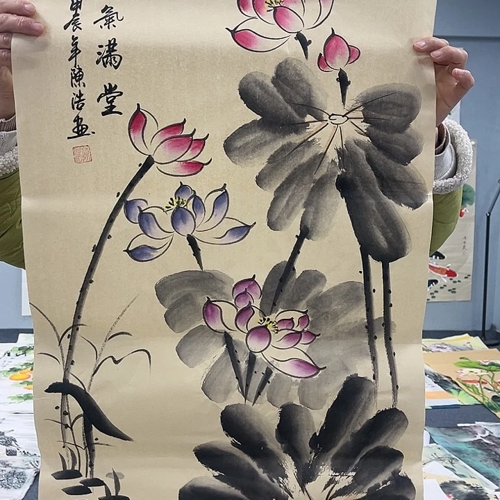 国画我是你的小可爱啊我的小可爱我的