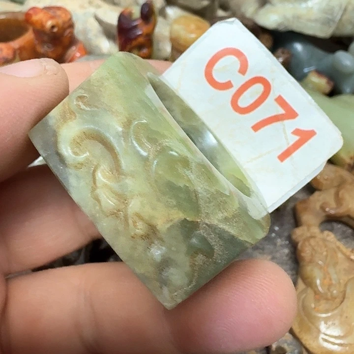 和田玉笔搁未镶嵌