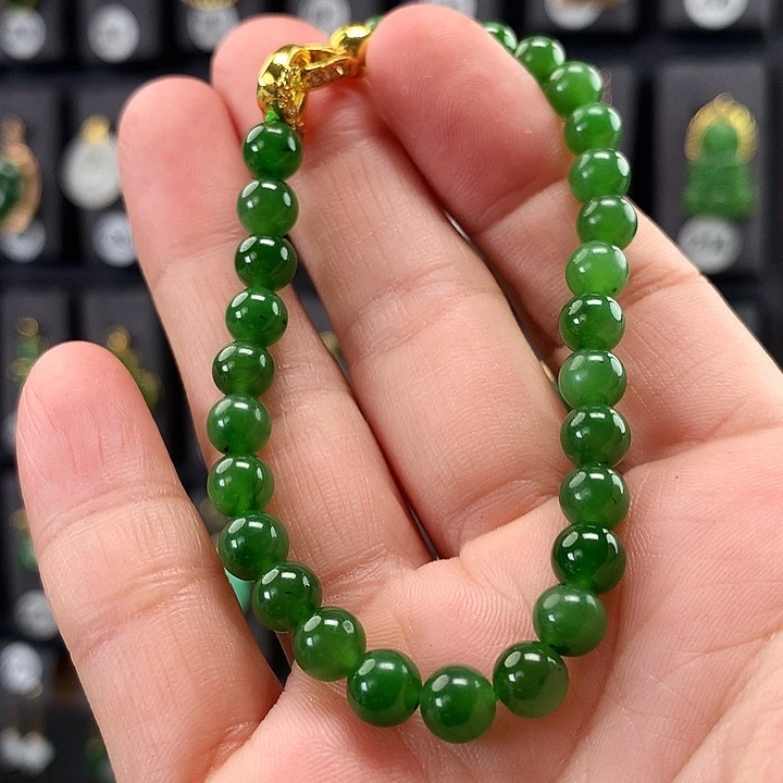 和田玉手链未镶嵌