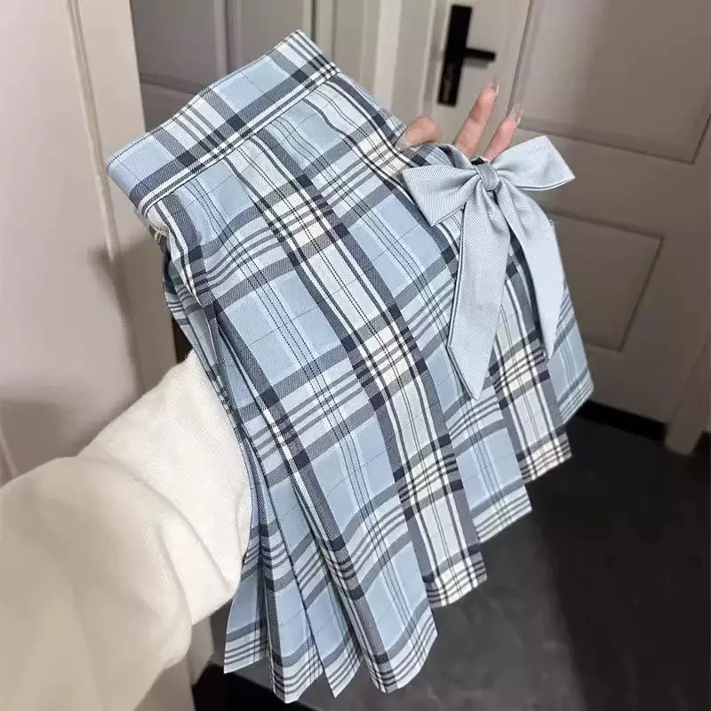 野结衣jk原创聆泉同款领结领花制服日系蓝色小长柄水手服女蝴蝶结