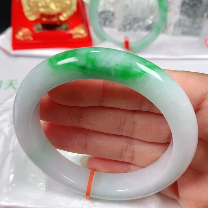 未镶嵌手镯翡翠   编号DH1219 正圈57