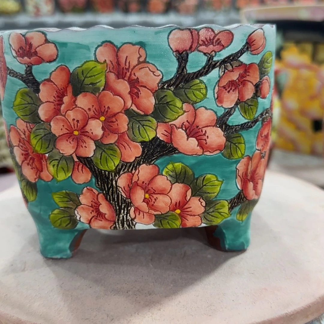 缸陶瓷花盆陶瓷花盆