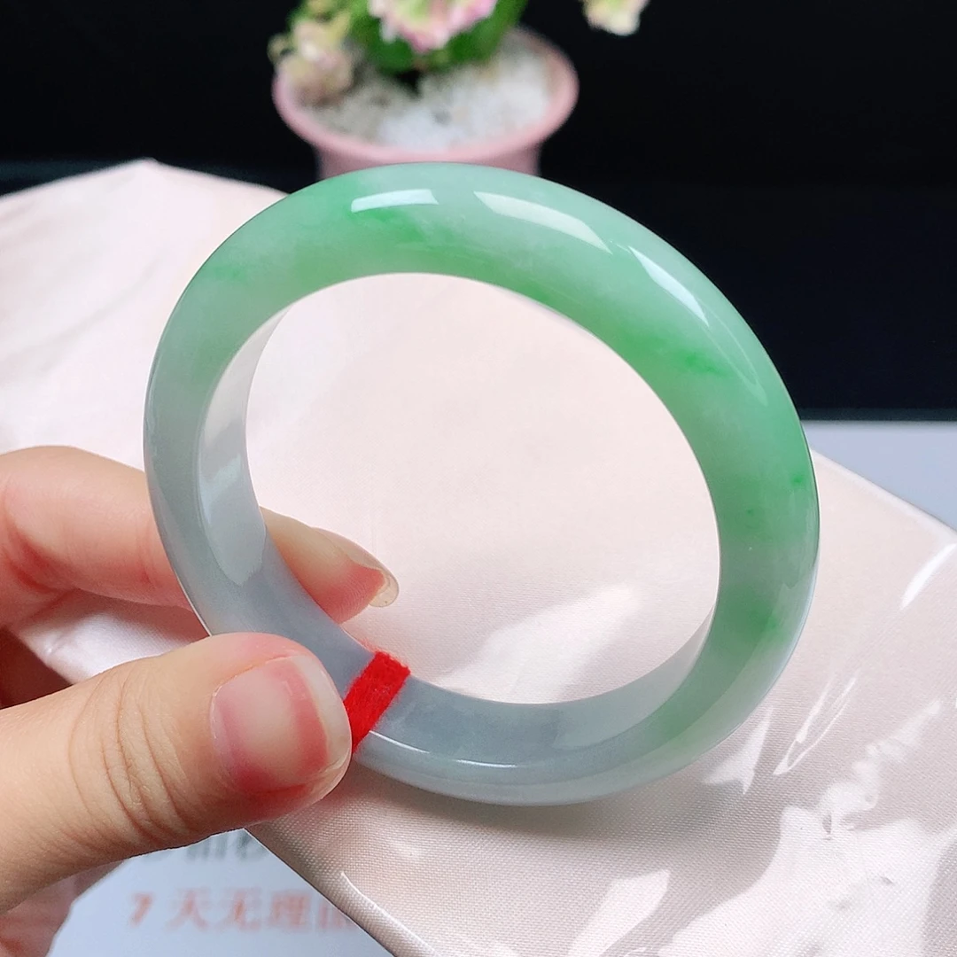 翡翠未镶嵌手镯1728