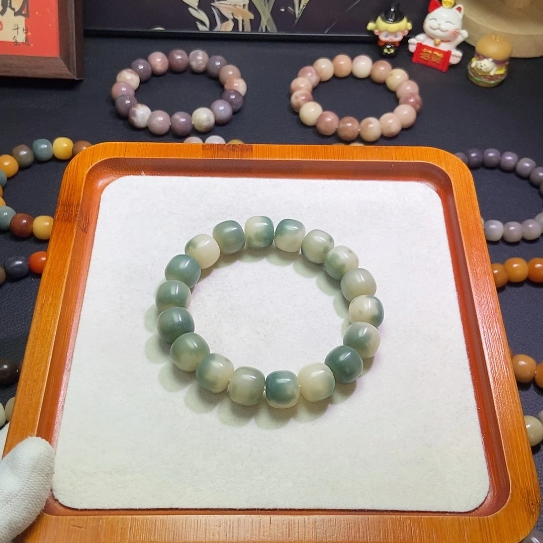 手串菩提根/象牙果卡14干磨微瑕810