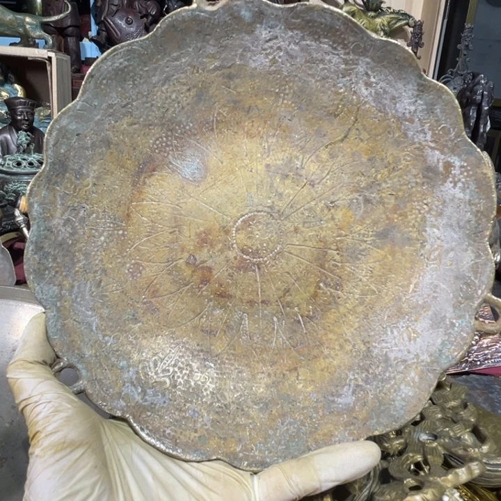 窗**雨大阪回流铜器摆件168