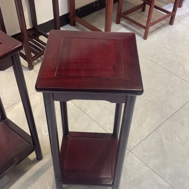 马***亮家具花梨木类花架