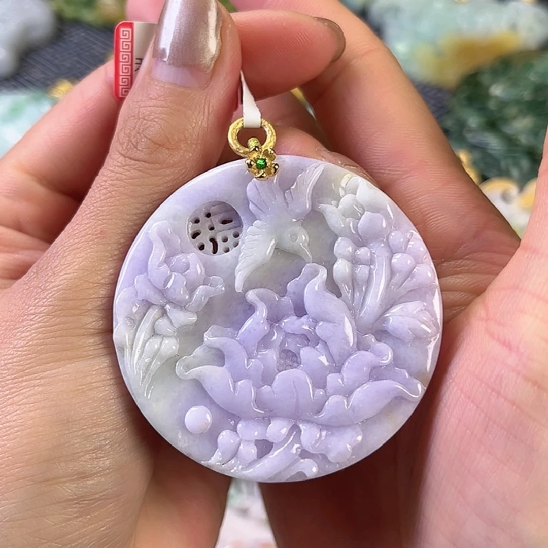 【闪购商品】翡翠颈饰未镶嵌挂件