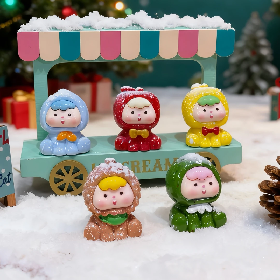 【个人单】水果崽崽 圣诞色/方形/透色/渐变色 DIY手工配件树脂摆件