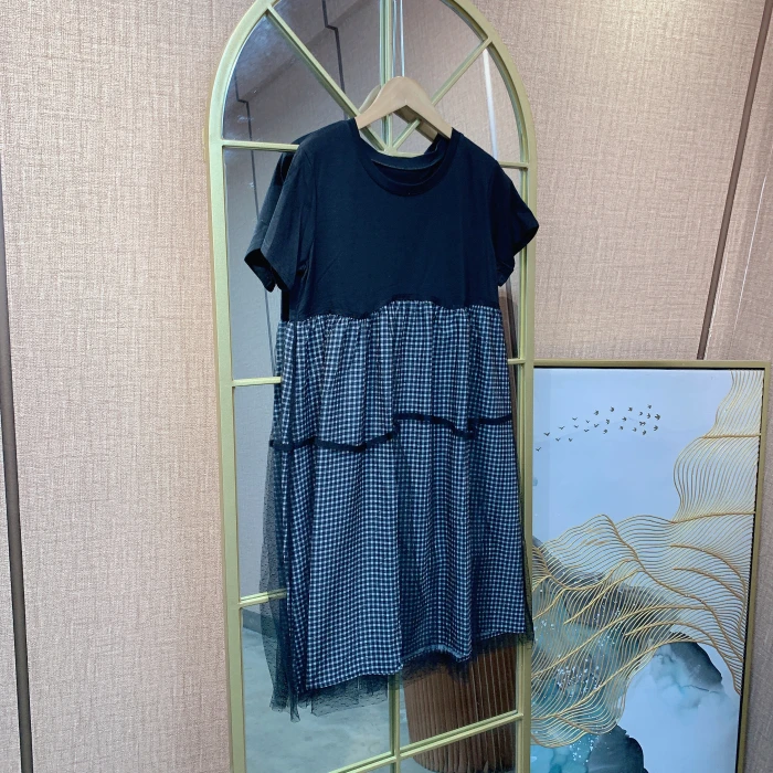 BJ923孕妇黑色连衣裙90-120