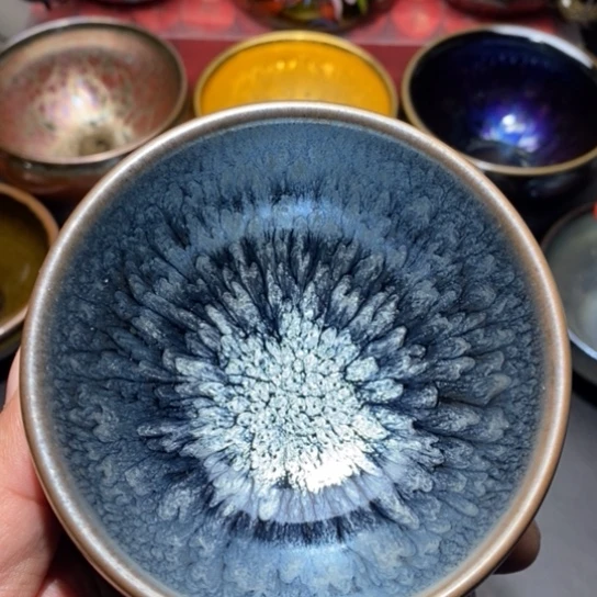 茶盏建盏主人杯茶壶盖碗品茗杯