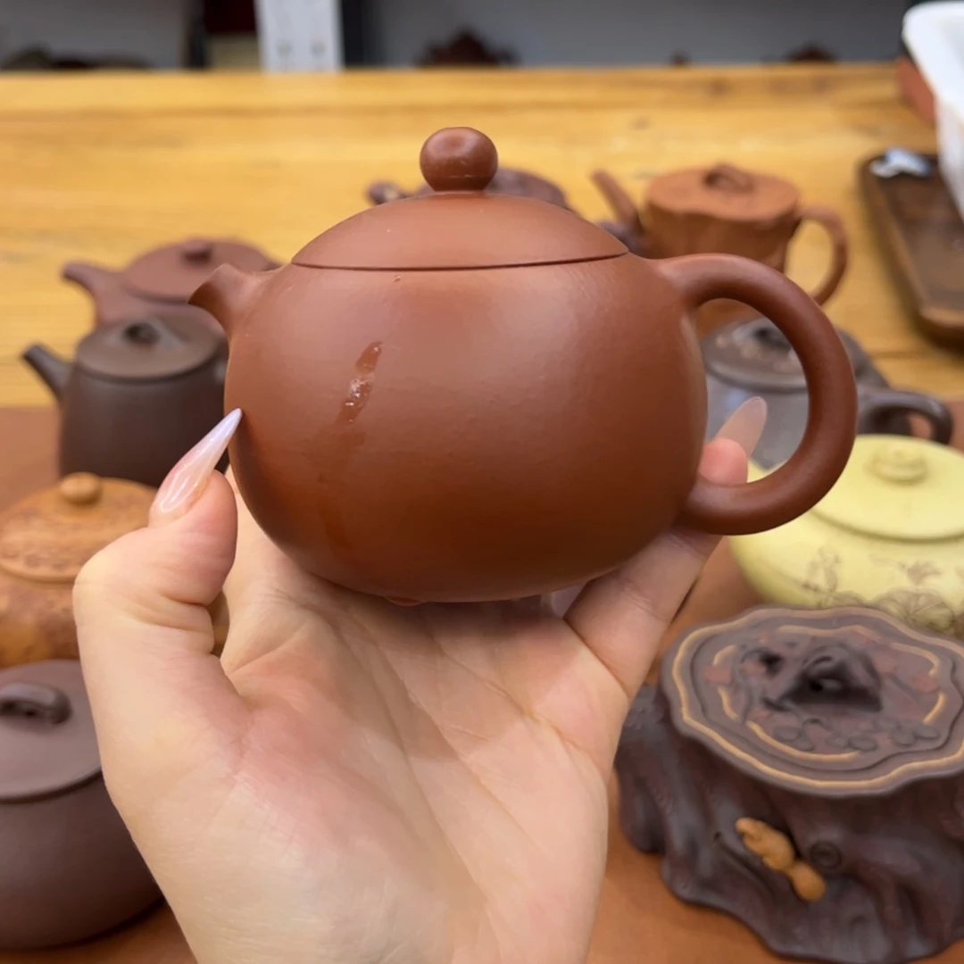 紫砂茶壶莹小四紫砂