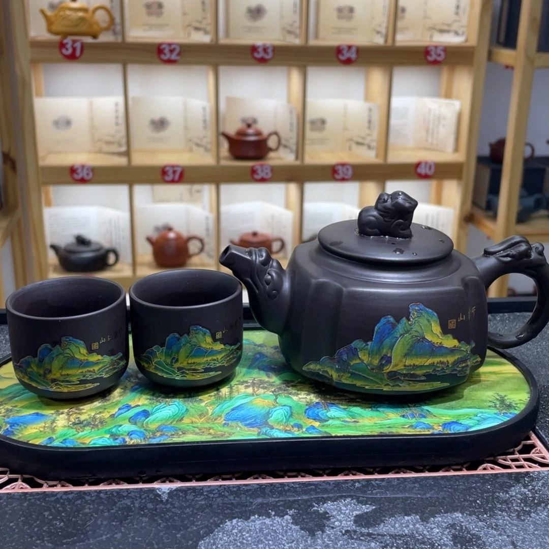 紫砂紫砂茶具家用