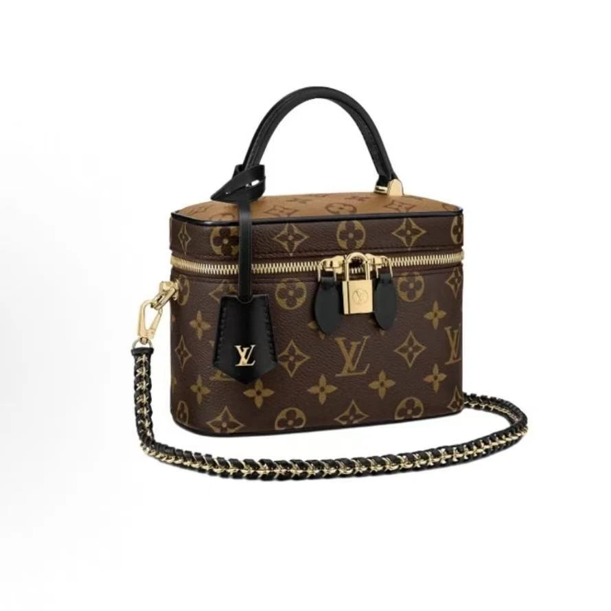 99新 LouisVuitton/路易威登 LV VABITY 化妆包小号/斜挎包