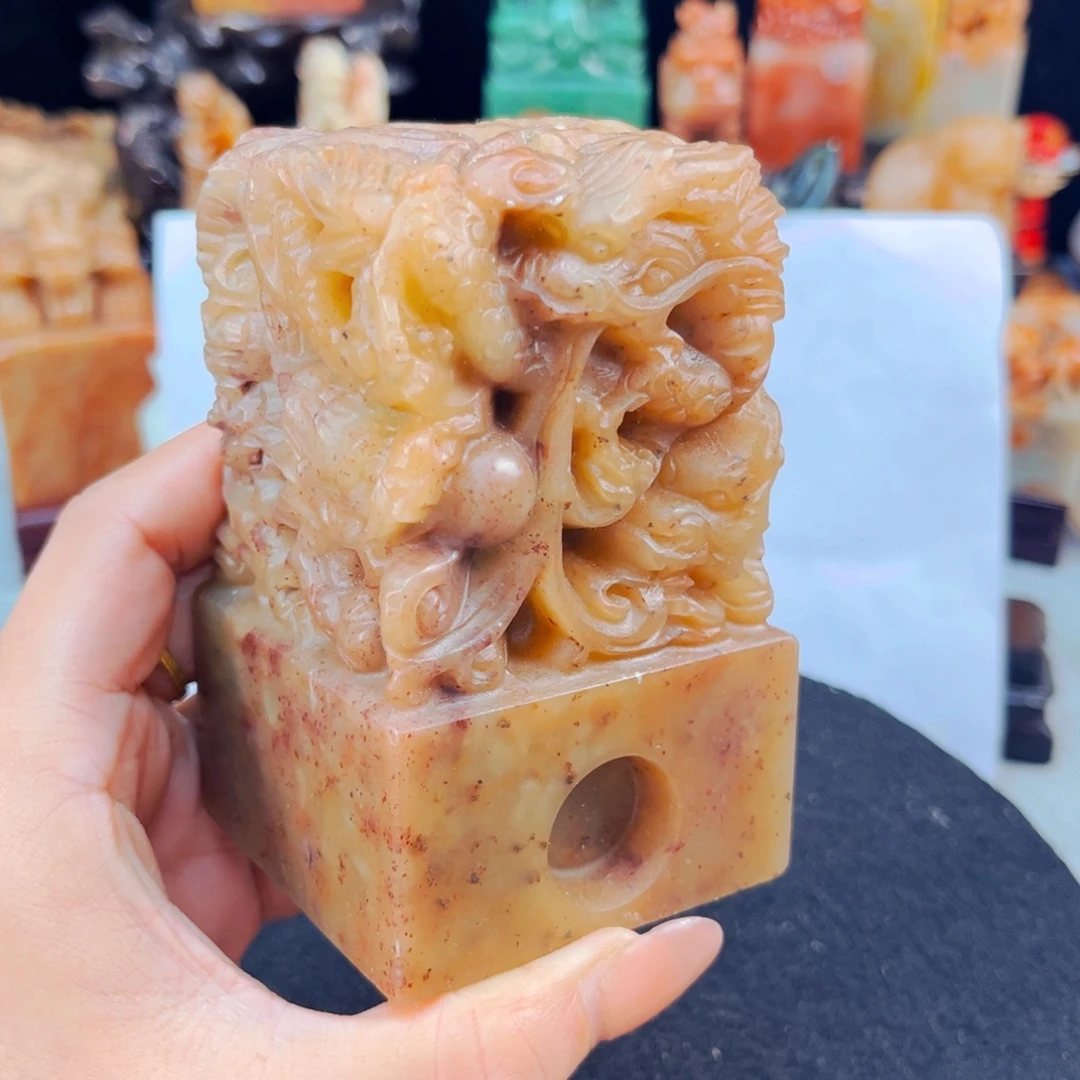 与***行寿山石捡漏瑕疵品6*6
